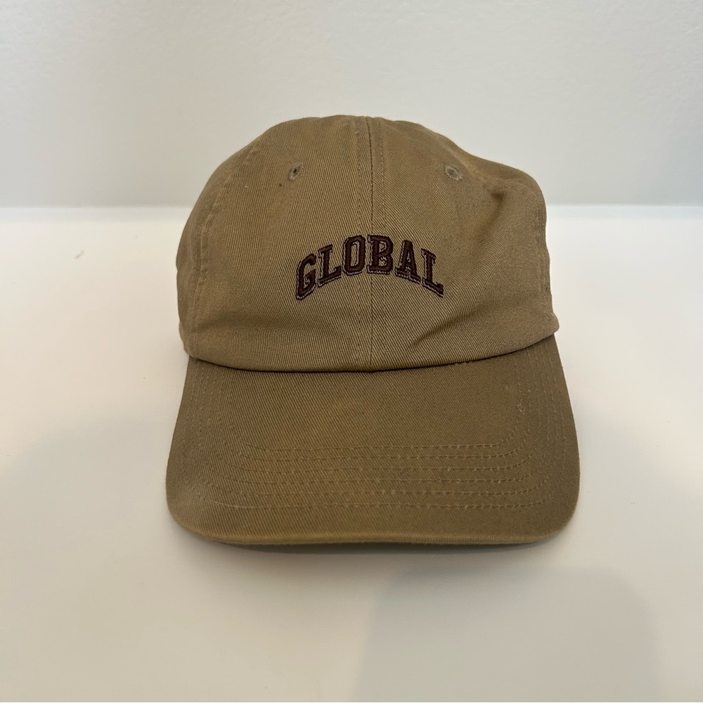 H&M Beige Cap with Embroidered Detail